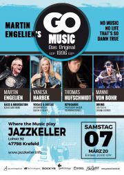 Tickets für Go Music live@Jazzkeller Krefeld  am 07.03.2020 - Karten kaufen